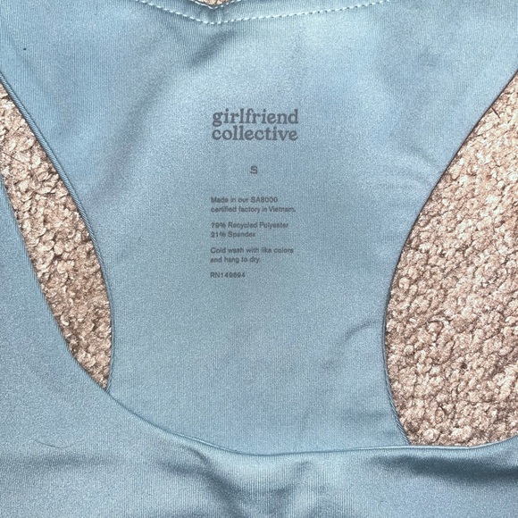 Girlfriend Collective Paloma Bra in Glass - Picture 3 of 3